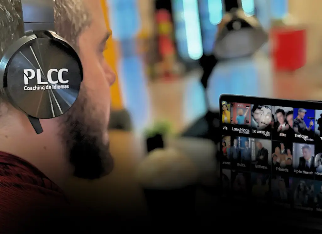 Plataforma de idiomas com streaming de filmes para aprender inglês e espanhol.