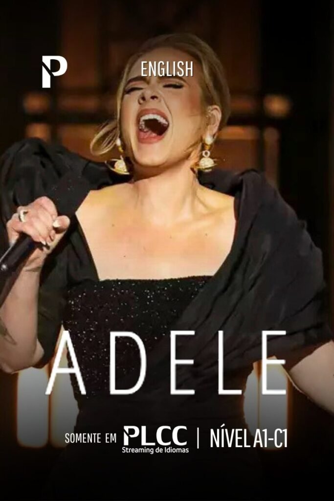 Curso de inglês com Adele na PLCC Idiomas — aprenda com cenas e vocabulário real. Nivelamento, reunião, videoconferência, proficiência, teste, avaliação, processo seletivo, RH, recrutamento, solução. Idiomas. ensinar inglês e espanhol. conteúdo real.