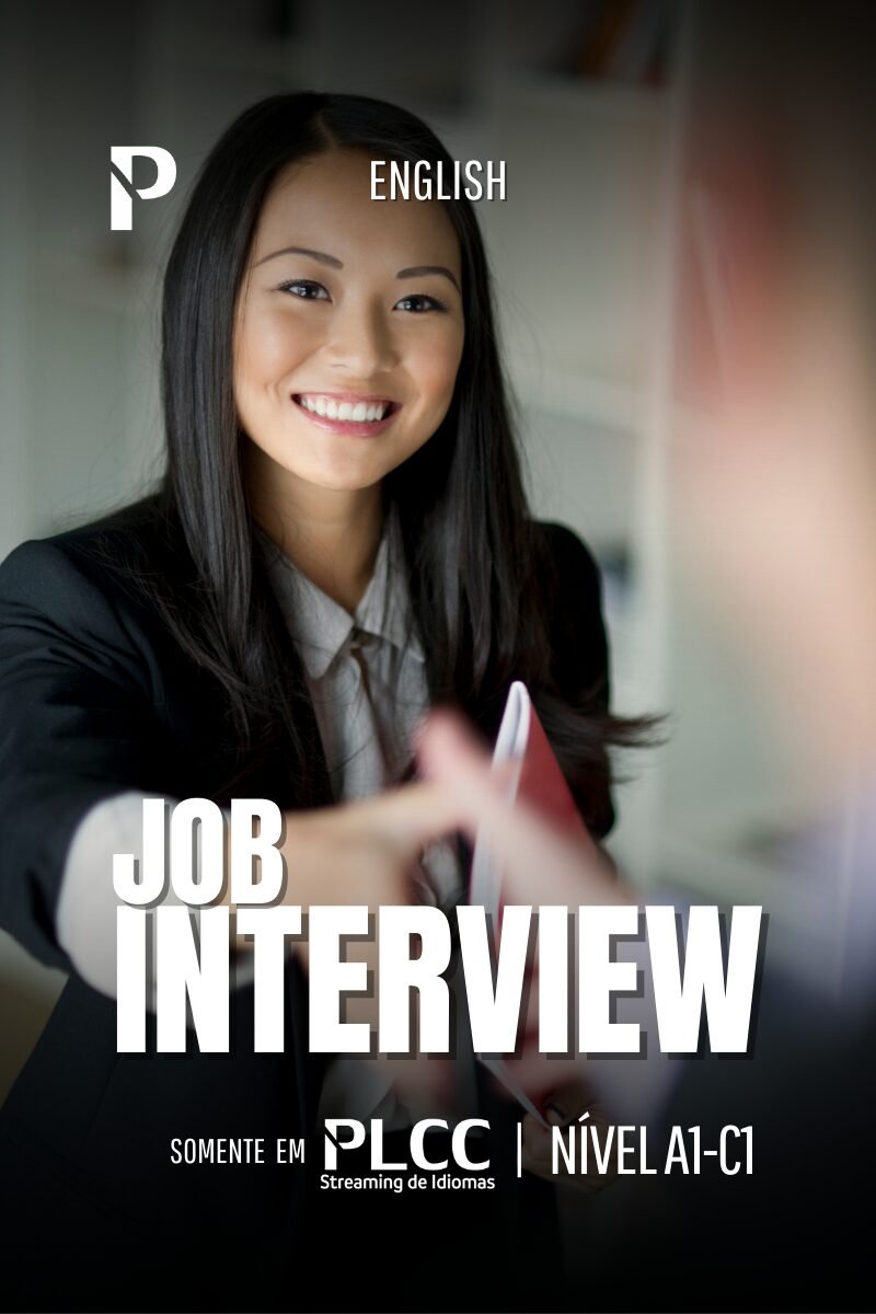 Curso de inglês de entrevista de emprego na PLCC Idiomas — aprenda com cenas e vocabulário real