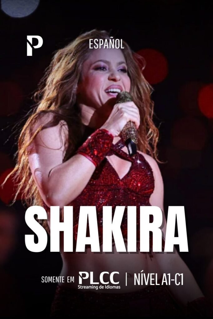 Curso de espanhol com Shakira na PLCC Idiomas — aprenda com cenas e vocabulário real. Nivelamento, reunião, videoconferência, proficiência, teste, avaliação, processo seletivo, RH, recrutamento, solução. Idiomas. ensinar inglês e espanhol. conteúdo real.